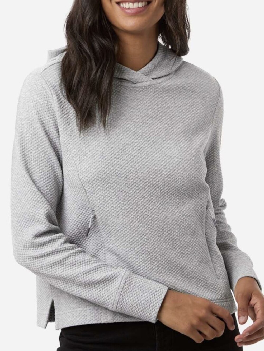 North End Women's Gray Hoodie Pullover Size Small